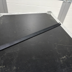 Blindplaat 19-inch 0,5 HE aluminium