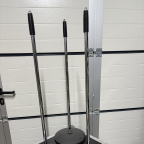 Microfoonstatief Showtec (Ronde voet - Chroom)